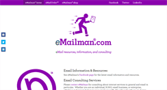 Desktop Screenshot of emailman.com